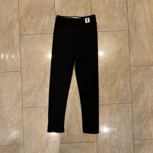 Sherpa Fleece Lined Black Leggings Pants